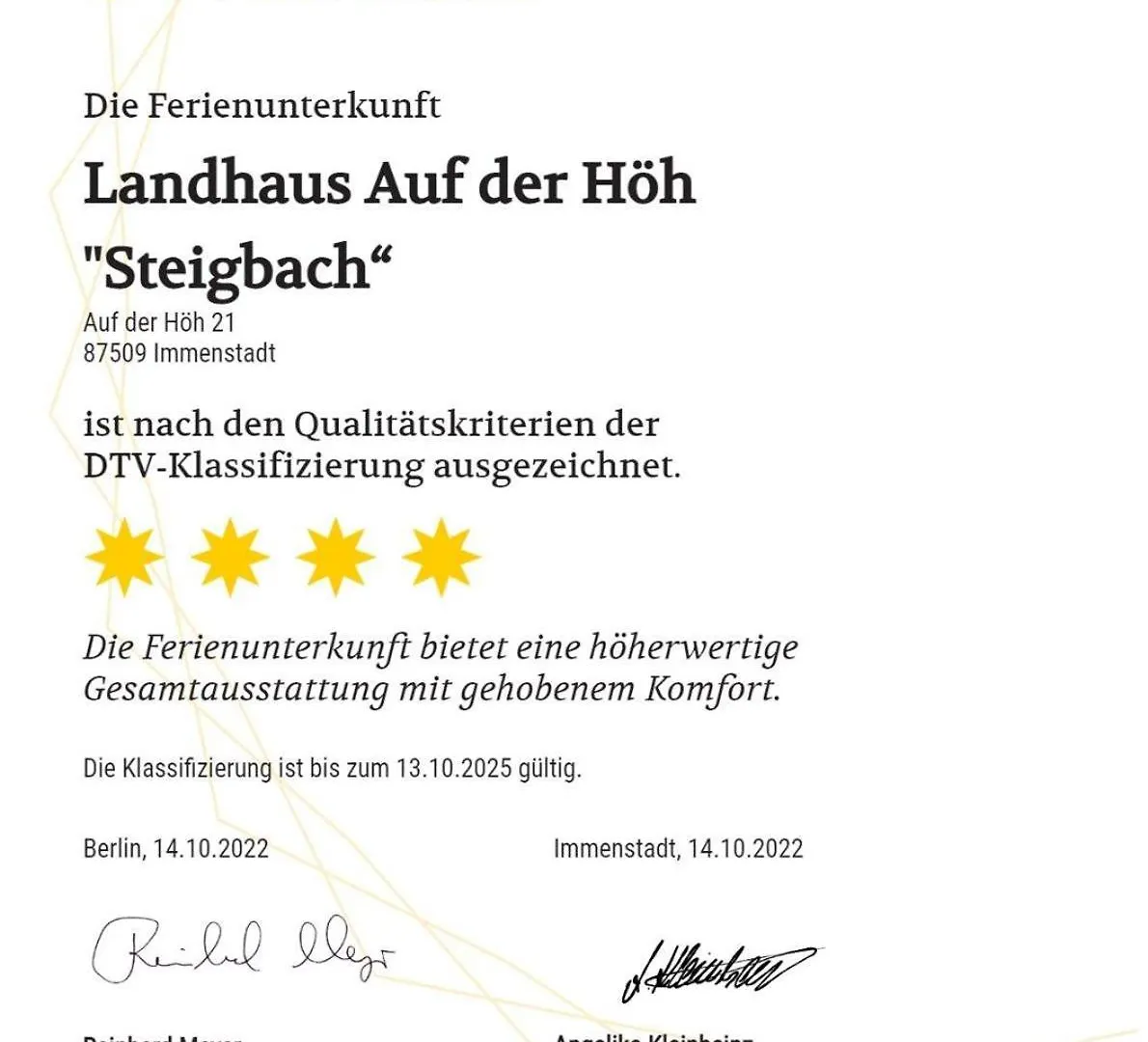 Apartment Landhaus Auf der Höh Immenstadt im Allgäu Deutschland